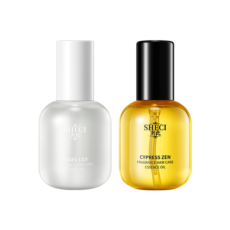 SY10819 SHECI奢此桧木禅香护发精华油100ml（橙色款）